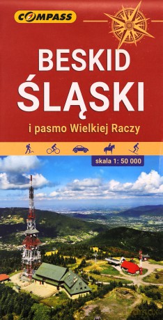 Mapa turystyczna B. Śląski i pas. Wielkiej Raczy 1:50 000