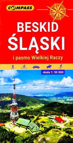 Mapa turystyczna B. Śląski i pas. Wielkiej Raczy 1:50 000