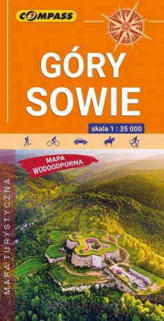 Mapa turystyczna wodoodporna Góry Sowie 1:35 000