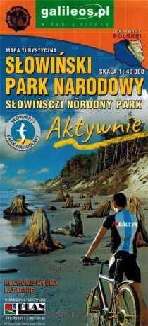 Mapa turystyczna - Słowiński Park Narodowy 1:40 000