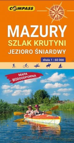 Mapa turystyczna - Mazury 1:60 000 laminat