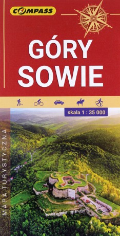 Mapa turystyczna Góry Sowie 1:35 000
