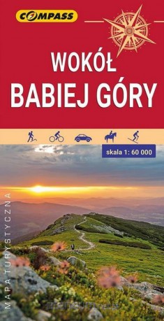 Mapa turystyczna Wokół Babiej Góry 1:60 000