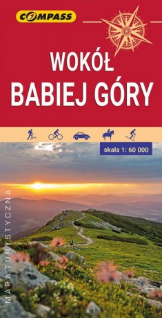 Mapa turystyczna Wokół Babiej Góry 1:60 000