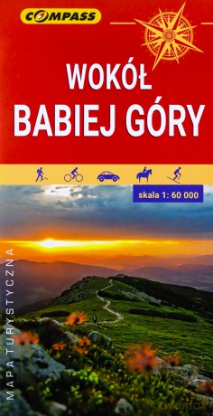 Mapa turystyczna Wokół Babiej Góry 1:60 000