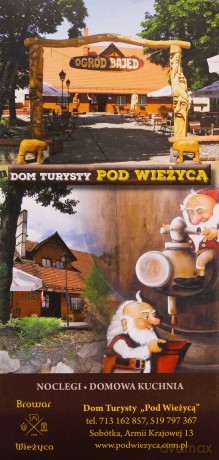 Mapa turystyczna. Masyw Ślęży, Sobótka 1:25 000