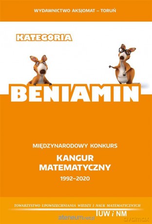 Matematyka z wesołym Kangurem BENIAMIN 2020 [KSIĄŻKA]