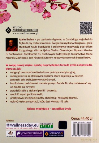 Mądrość buddyjskiego mnicha - Ajahn Brahm [KSIĄŻKA]