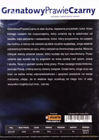 Granatowy Prawie Czarny [DVD]