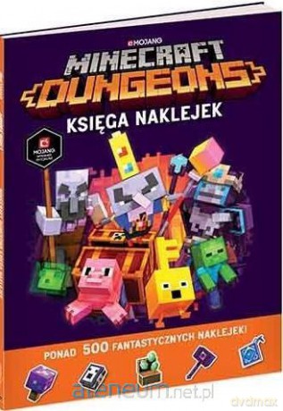 Minecraft Dungeons. Księga naklejek - Craig Jelley [KSIĄŻKA]
