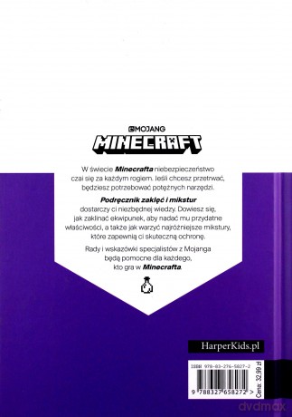 Minecraft. Podręcznik zaklęć i mikstur - Milton Stephanie, Ryan Marsh, Joe Bolder [KSIĄŻKA]