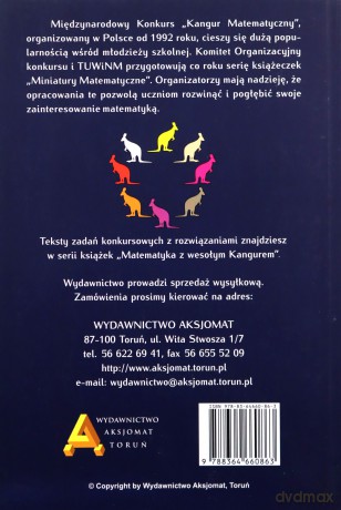 Miniatury matematyczne 71 - Andrzej Sendlewski, Anna Gołębiewska, Magdalena Wysokińska-Pliszka, Witold Kraśkiewicz, Zbigniew Bobiński, Piotr Nodzyński, Mirosław Uscki [KSIĄŻKA]