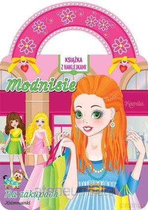 Modnisie na zakupach. Książka z naklejkami [KSIĄŻKA]