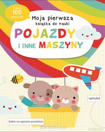 Moja pierwsza książka do nauki - pojazdy i inne [KSIĄŻKA]