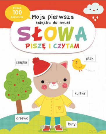 Moja pierwsza książka do nauki - słowa [KSIĄŻKA]