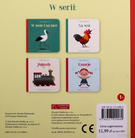 Mój mały świat. W lesie i na łące - Anna Simeone [KSIĄŻKA]