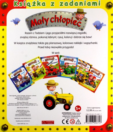 Na wsi. Książka z zadaniami. Mały chłopiec - Agathe Clair, Emilie Beaumont, Alexis Nesme [KSIĄŻKA]