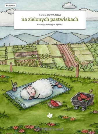 Na zielonych Pastwiskach - kolorowanka - Katarzyna Rymorz [KSIĄŻKA]