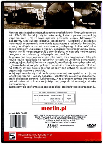 Najzabawniejsze Czechosłowackie Kroniki Filmowe. Lata 1940/50 [DVD]