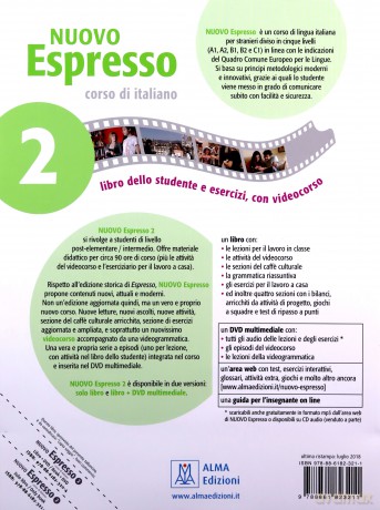 Nuovo Espresso 2 podręcznik + wersja cyfrowa - Maria Bali, Giovanna Rizzo [KSIĄŻKA]