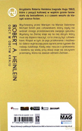 Obcy w obcym kraju - Robert A. Heinlein [KSIĄŻKA]