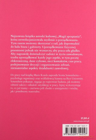 Jak czerpać radość z pracy - Marie Kondo, Scott Sonenshein [KSIĄŻKA]