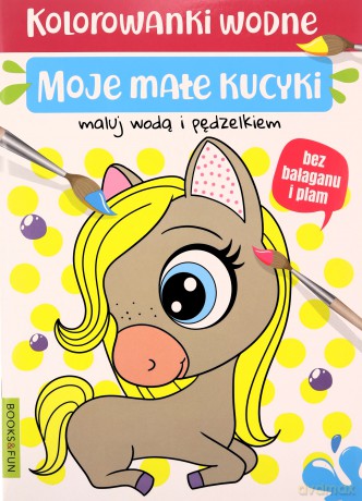 Moje kucyki. Malowanka wodna [KSIĄŻKA]