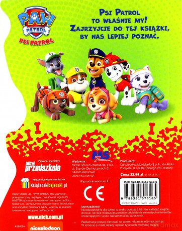 Psi Patrol. Poznajmy się! Nasz patrol [KSIĄŻKA]