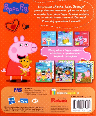Świnka Peppa. Kocha, lubi, szanuje. Szanuję swoje rzeczy [KSIĄŻKA]