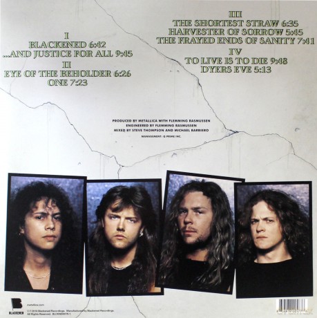 Metallica: And Justice For All [2xWinyl]