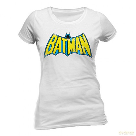 Batman: Batman Retro Logo Womens T-Shirt
