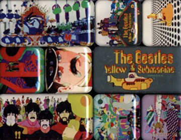 The Beatles: Beatles. the-Yellow Submarine Magnet Set