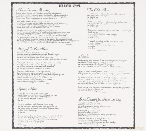 Blind Owl: Blind Owl [CD]