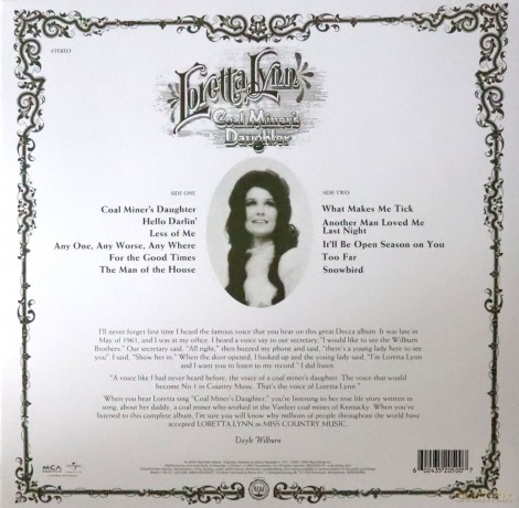 Loretta Lynn: Coal Miners Daughter (50th Anniversary) [Winyl]