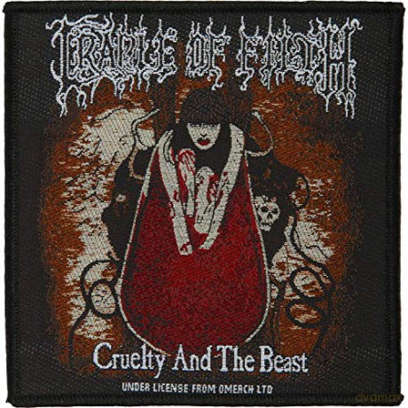 Cradle Of Filth: Cradle Of Filth Standard Patch: Cruelty and the Beast (Loose)