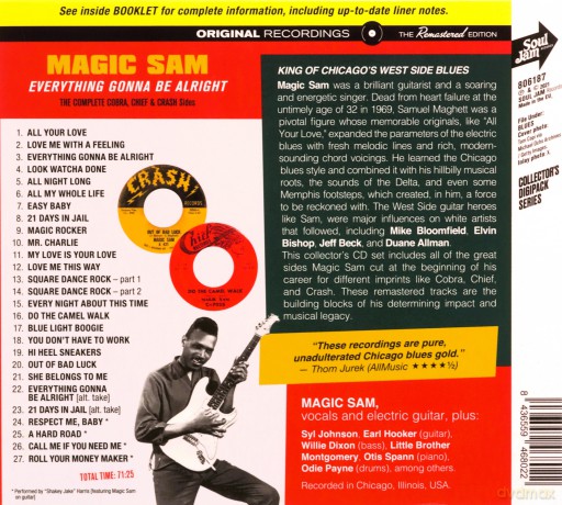 Magic Sam: Everything Gonna Be Alright - The Complete Cobra, Chief & Crash Sides [CD]
