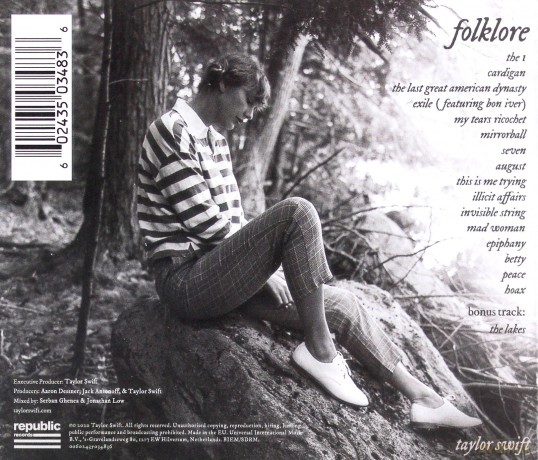 Taylor Swift: Folklore [CD]