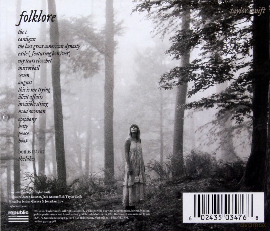 Taylor Swift: Folklore [CD]