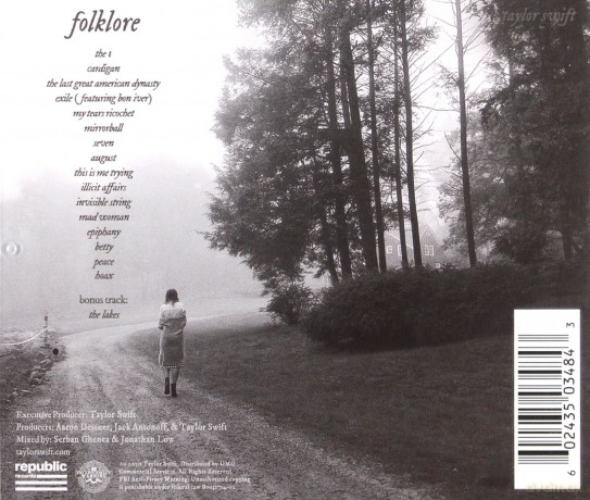 Taylor Swift: Folklore [CD]