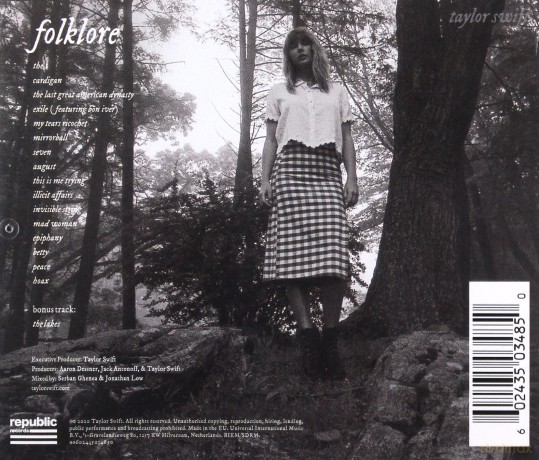 Taylor Swift: Folklore [CD]