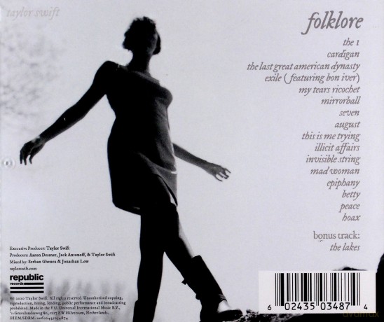 Taylor Swift: Folklore [CD]