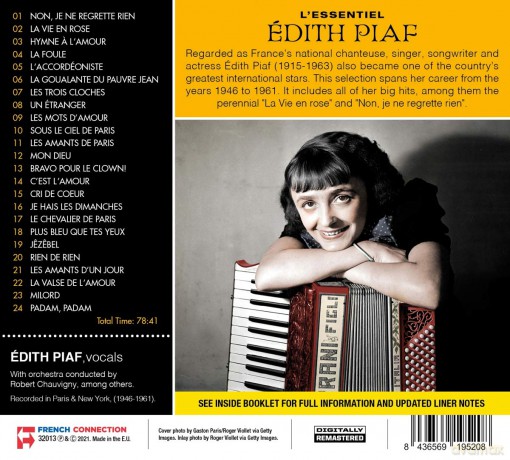 Edith Piaf: L''Essentiel De Edith Piaf  [CD]