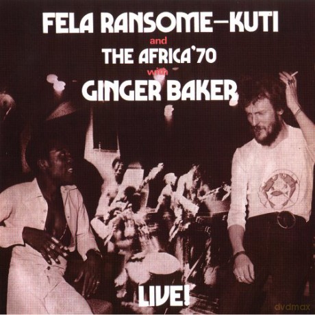 Fela Kuti: Live With Ginger Baker [CD]