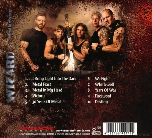 Wizard: Metal In My Head (digipack) [CD]