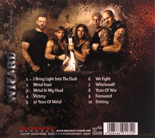 Wizard: Metal In My Head (digipack) [CD]