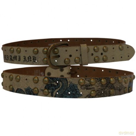 Miami Ink: Miami Ink Belt Full Print With Studs