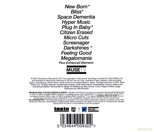 Muse: Origin Of Symmetry [CD]