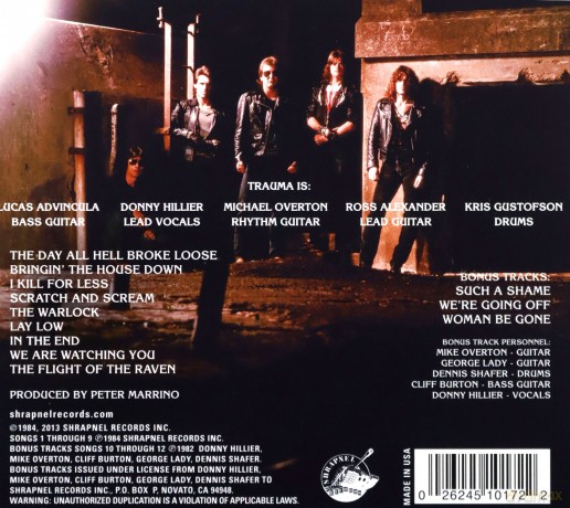 Trauma: Scratch And Scream [CD]