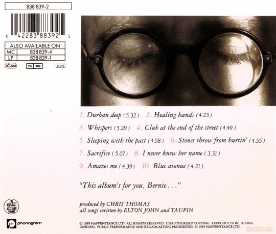 Elton John: Sleeping With The Past [CD]