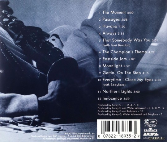 Kenny G: The Moment [CD]